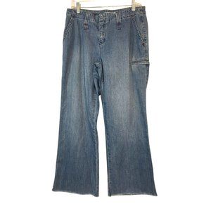 Vintage Tommy Hilfiger Women's Jeans Size 8 Large Belt Loops Thigh Pocket